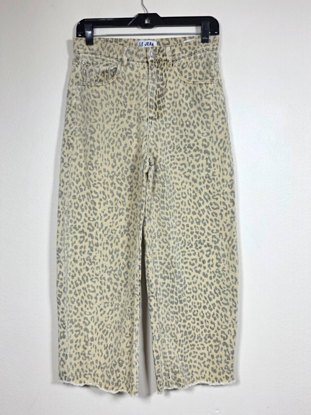 LE JEAN Nomad Leopard Ankle Jeans100% Cotton Size 26 - Picture 3 of 10